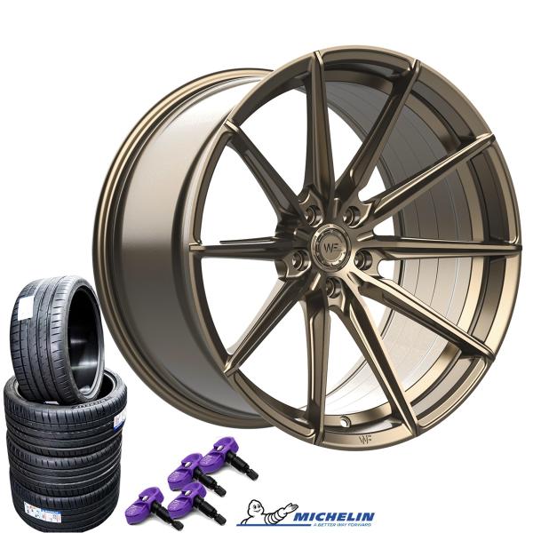 SET | WHEELFORCE CF.3-FF R SATIN BRONZE - M3 / M4 EDITION